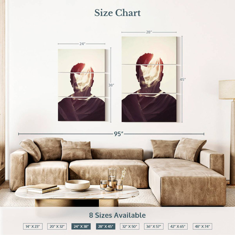 Leisha Call Him Cliff, 38" H x 24" W