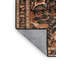 Tapis brun lavable à la machine-121505499