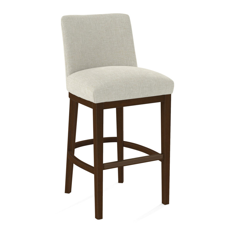 Upholstered Stool, Pecan, 61353-71