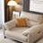 Susanna Faux Leather Armchair with Ottoman