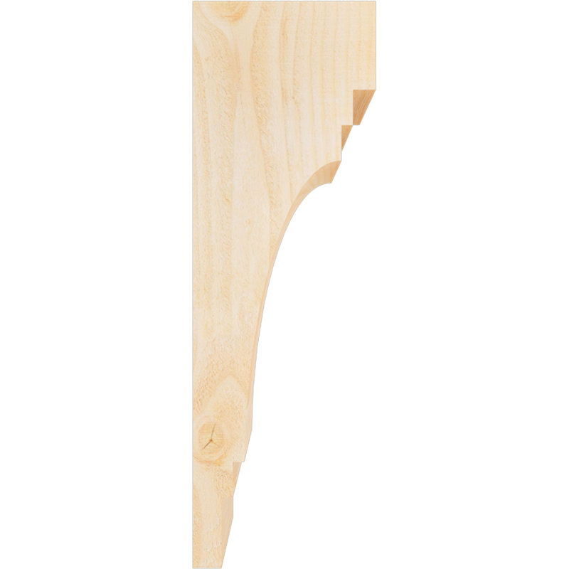 Corbeau Pescadero, H 24 po x l 6 po x P 8 po, Sapin de Douglas, Sciage brut