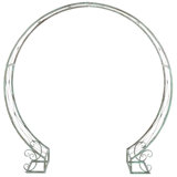 17'' W x 80'' D Iron Arbor