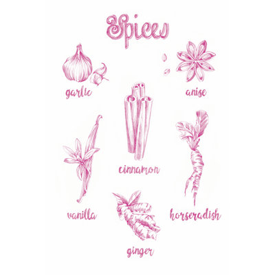 Spice Varieties by Ethan Harper - Drawing