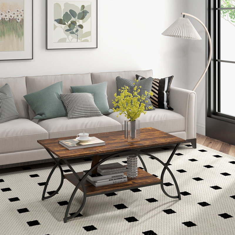 Bueschel Coffee Table, Rustic Brown
