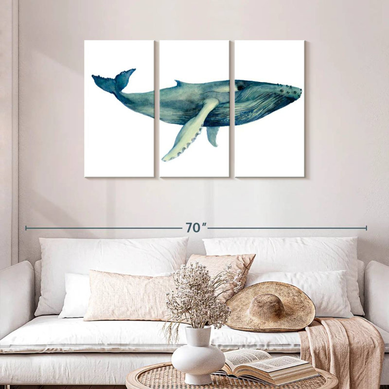 Brampt The Whale's Song I, 28" H x 45" W