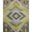 Tapis géométrique à motif géométrique kilim 8x8