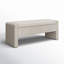 Banc de rangement rembourré Sharpay-1040142580