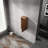 12" Bathroom Side Cabinet,Soft Close Doors,Float Mounting Design