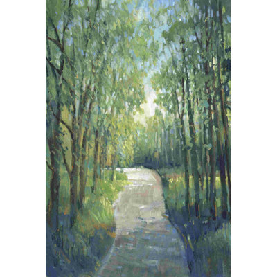 «Golden Light Pathway I» par Timothy O 'Toole - impression sur toile tendue