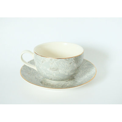 Ayberk Porcelain Teacup and Saucer