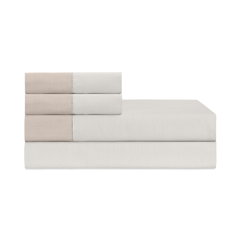 Doppio Sateen Sheet Set, King Sheet Set, Champagne CH