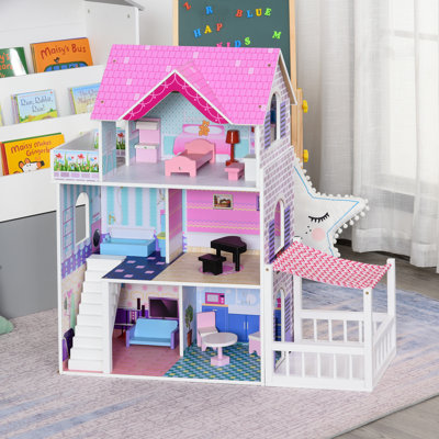 Maison de poupée en bois