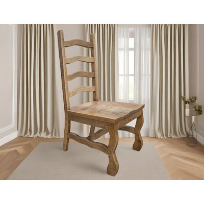 Chaise en bois massif Glenwood