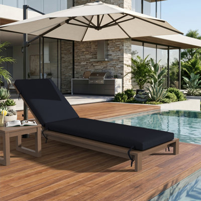 Lani Sunbrella Outdoor Chaise Lounge Cushion
