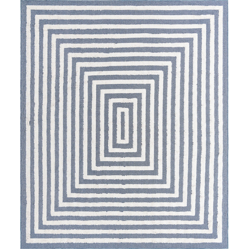 Jordalier Cotton Moroccan Indoor Rug, Runner 2'7" x 12'