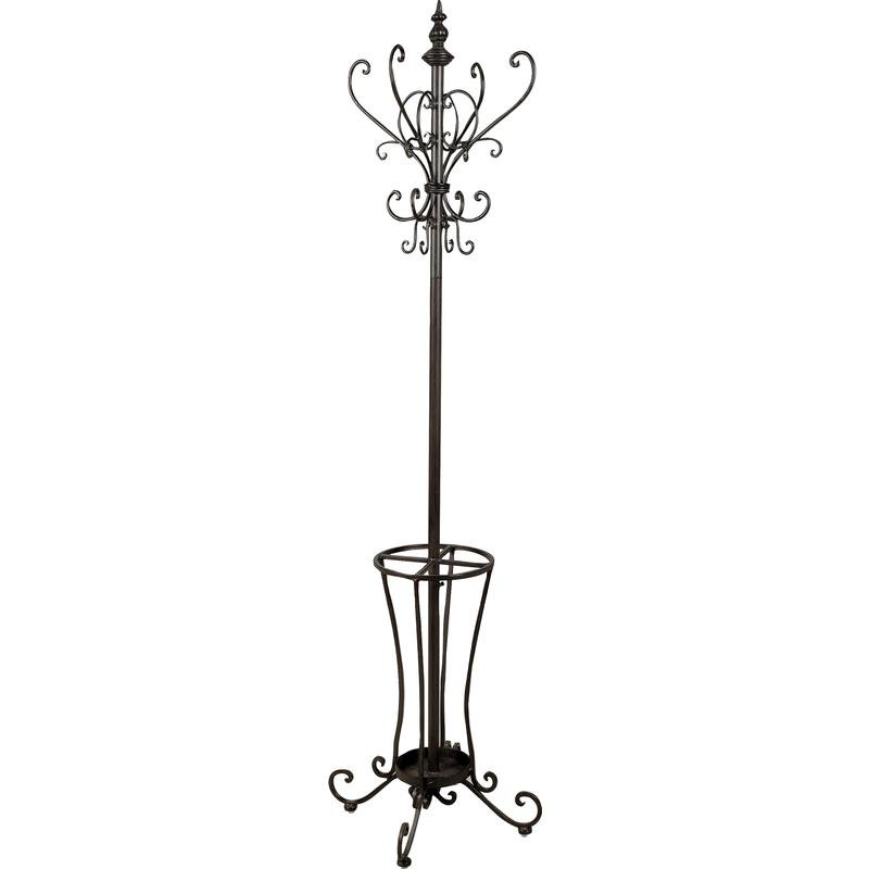 Burcott Metal Freestanding Coat Rack