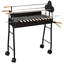 Barbecue au charbon portatif 30 po 2 en 1 Outsunny