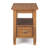 Warm Shaker Solid Wood End Table with Storage Drawer-76013718-65850800