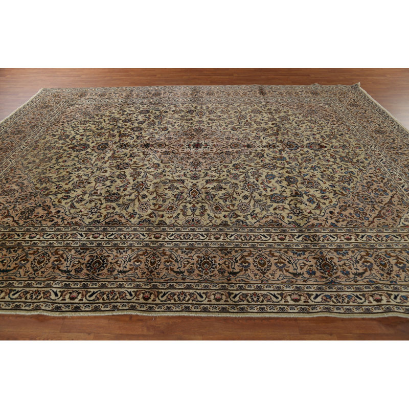 Tapis traditionnel vert 10 x 12