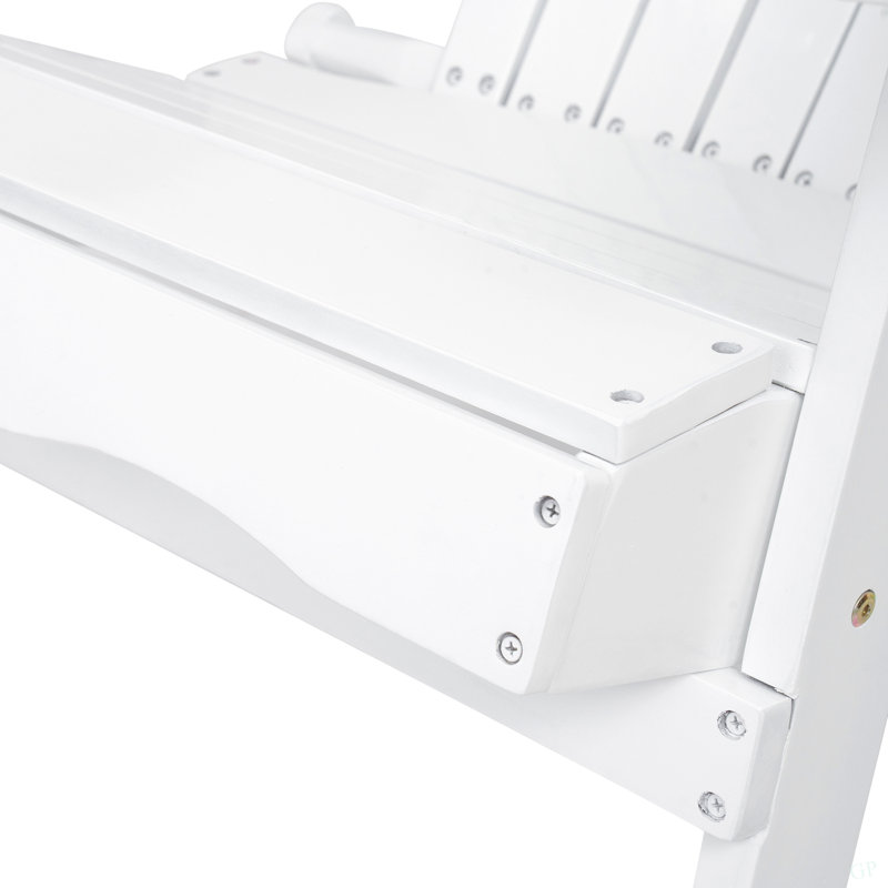 Outdoor Adirondack Chair, White