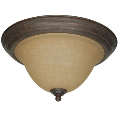 Plafonnier encastré urne simple 15,25 po Baptista