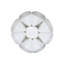 Swirl 20cm H Plastic Novelty Pendant Shade
