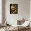 Drôle de chat, art mural 24 po x 36 po