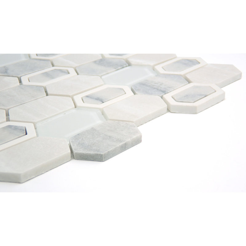Literati Twain 12 in. x 12 in. Glossy/Honed/Texture CS1 Wall Tile (10.01 sq. ft./Case), Melville
