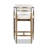 Ellinger 26" Mixed Material Upholstered Counter Stool