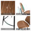 Swivel Upholstered Faux Leather Bar Stool-19190859