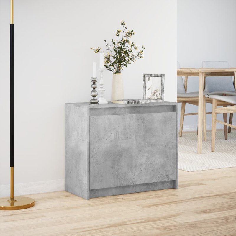 Shandale 72cm Sideboard, Concrete Grey