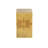 Cole And Grey Wood Square Cube Accent Table With Wood Grain Patterns