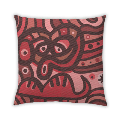 Housse et insert de coussin carré Kundra