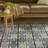 Maridee Blue Modern Indoor Rug-571280214
