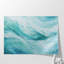 Art mural abstrait turquoise-12222284-12222291