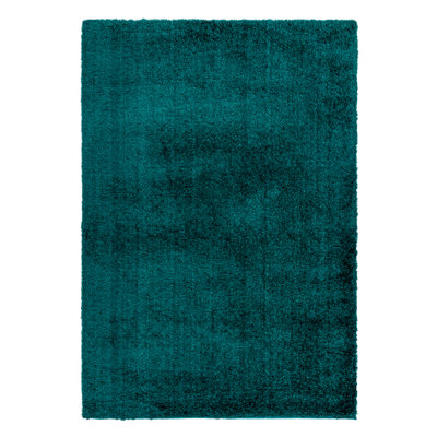 Natonia Shiny Shaggy Area Rug