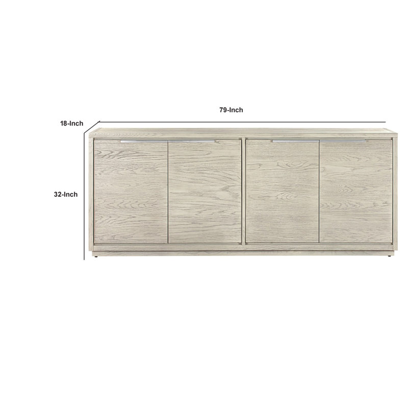 18'' Solid Wood Sideboard