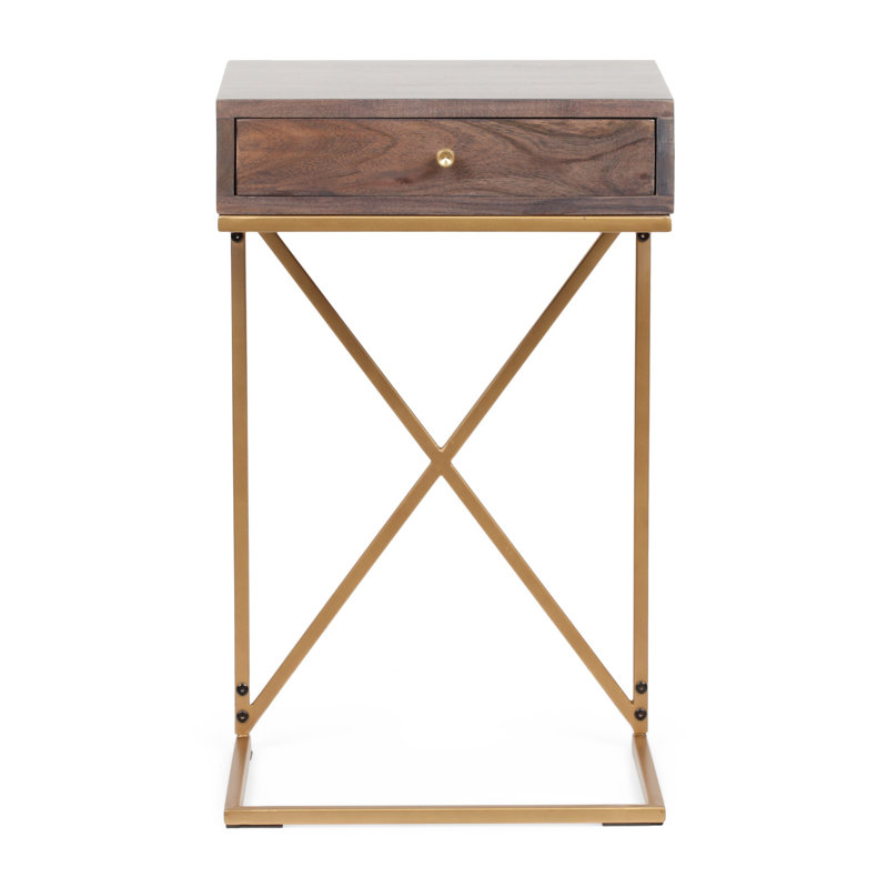 TABLE DE BOUT K / D AVEC 1 TIROIR