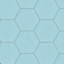 Carreau de porcelaine 9 po x 10 po Textile Hex-1270764161