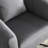 Metal Leg Velvet Swivel Chair-604948413