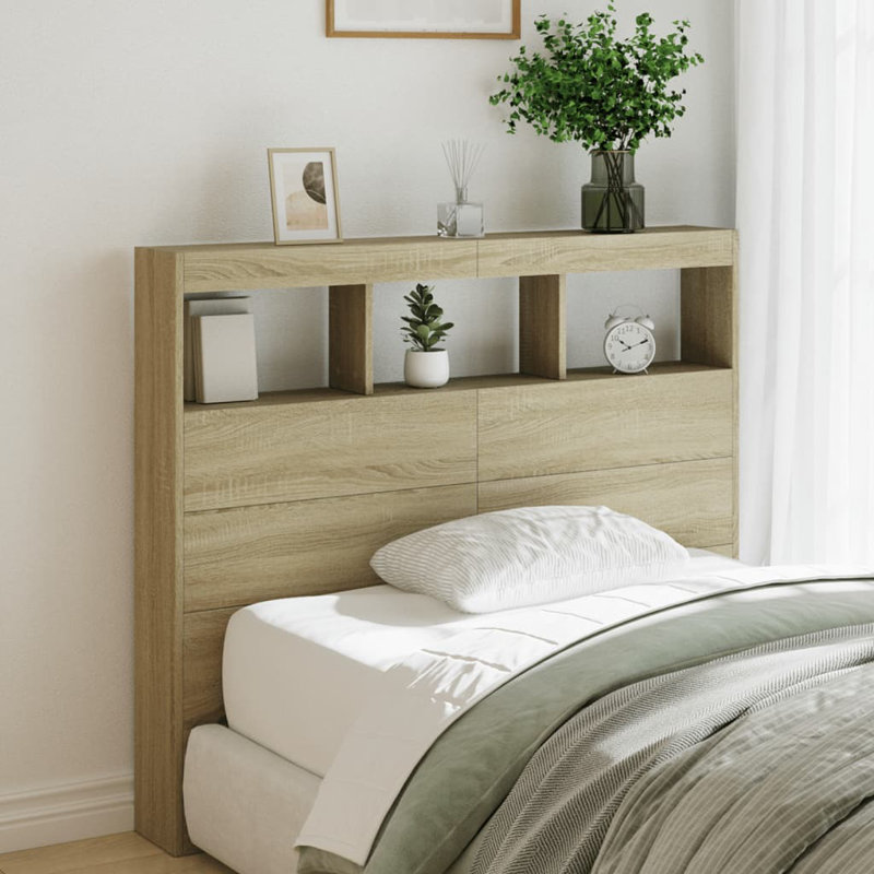 Cedria Headboard, Sonoma Oak, Small Double - 120 x 190 cm