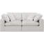 Canapé modulaire en lin texturé Iwana-87149712