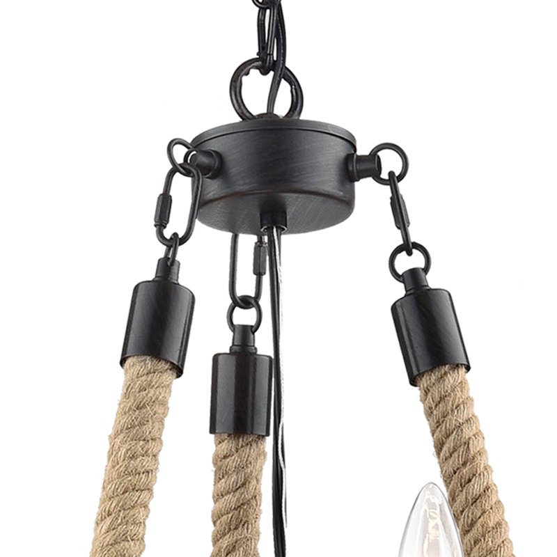 Lustree 6 lumières façon bougie/classique Eastcotts