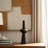 Modern Aluminum and Metal Vase with Sculptural Silhouette and Contemporary Design-1104350641