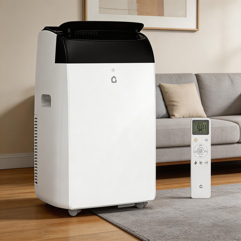 Unité de climatisation de 14 000 BTU 3 en 1, avec déshumidificateur et ventilateur