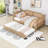 Wood Daybed with Trundle and Slats-1905696435-1905696439