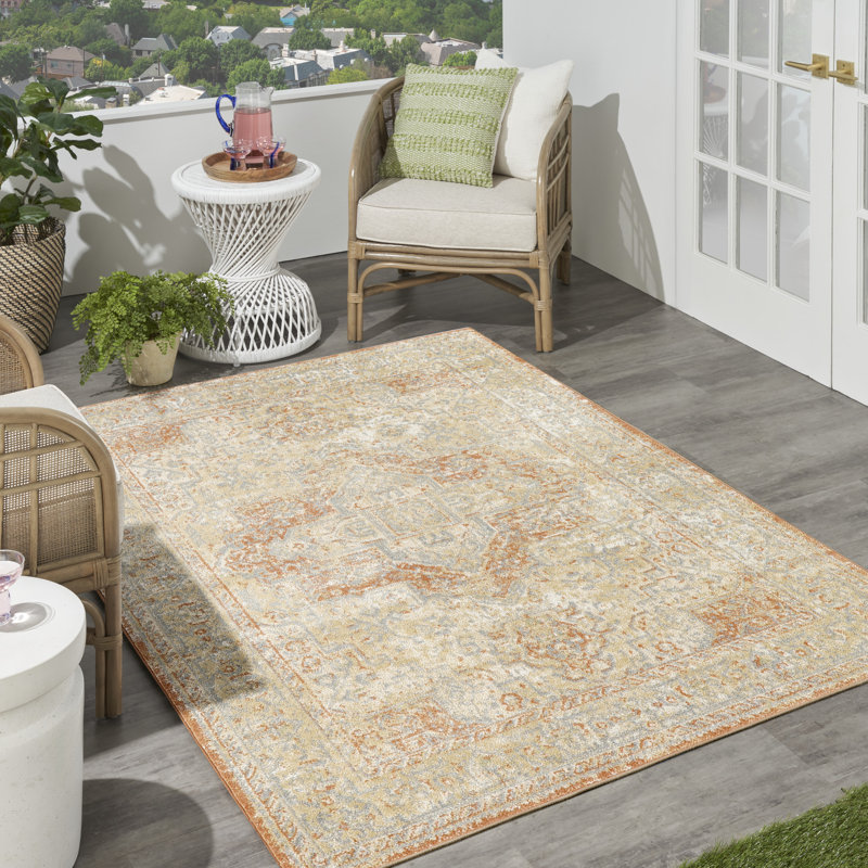 Sandy Indoor / Outdoor Rug, Rectangle 5' x 7'