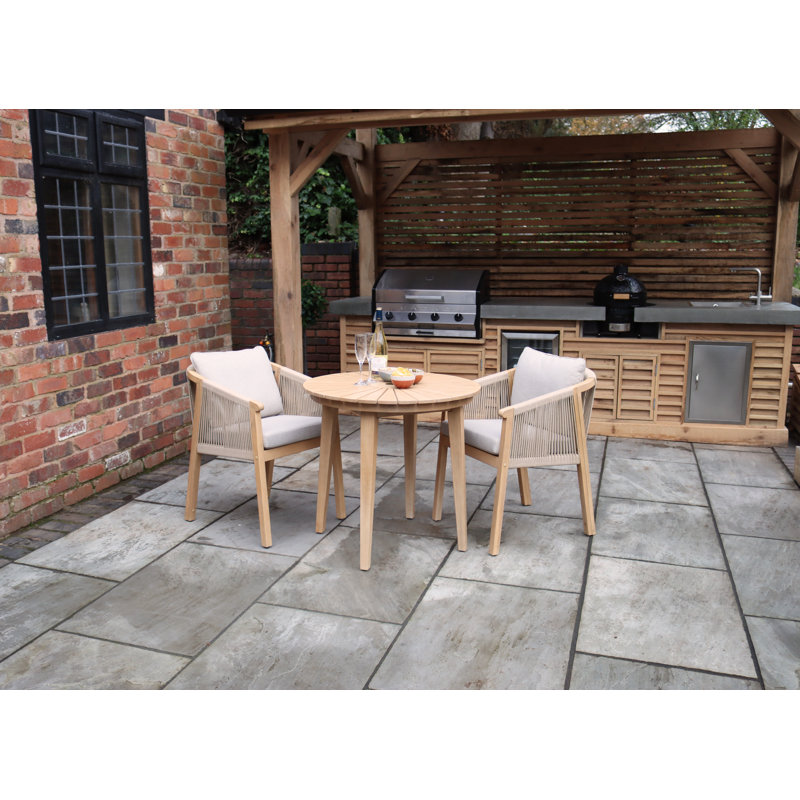 Roma 2 seater deluxe bistro set 