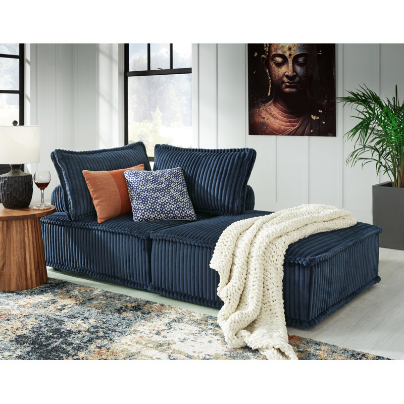 Bales 2-Piece Modular Seating, 28" H x 78" W x 39" D, 2