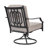 2-piece Outdoor Swivel Patio Sofas With Thick Olefin Cushions And Wide Seat-1213724771